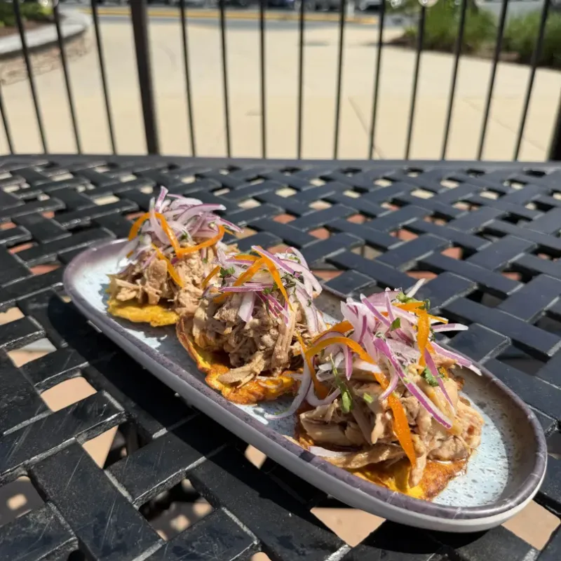 Pork Patacones (App)